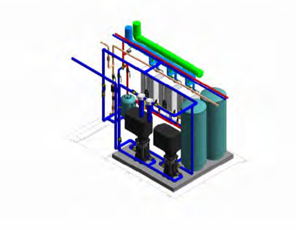 3D pump plant — La Casa